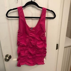 Last tango pink tank top